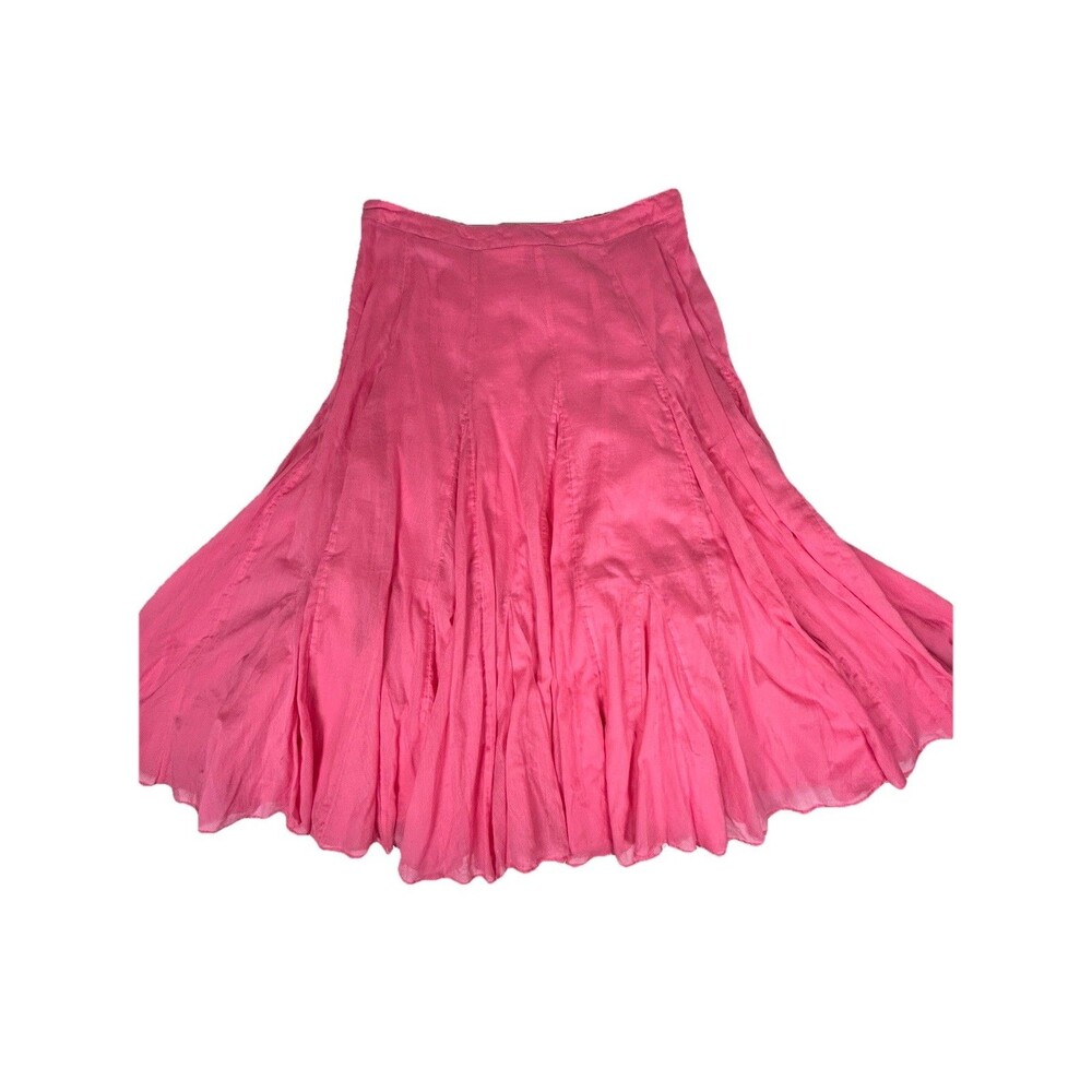Anthropologie Maeve Flared lined gauze Boho Cottagecore midi Womens Sz 6 skirt